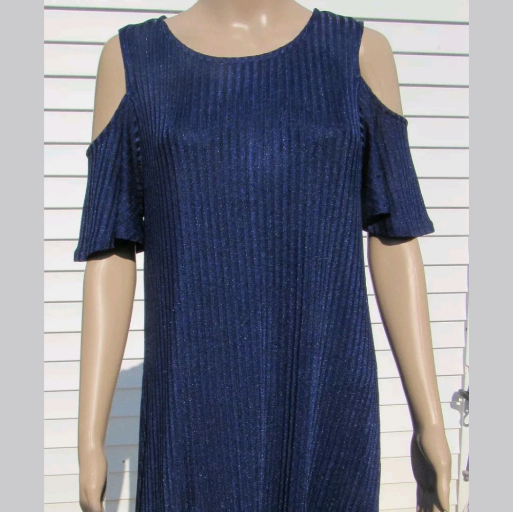 Apt 9 Cold Shoulder Jersey Dress sz Lg